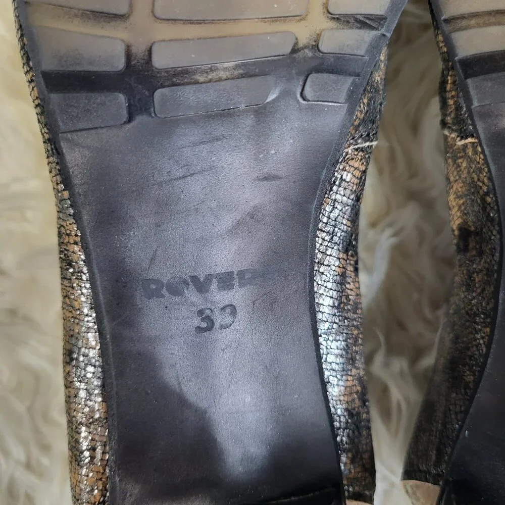 Rovers Leather Burgundy Classic sandals Made in Portugal - Size 39 / US 8 - Picture 7 of 11